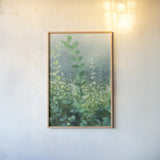On the Trail Crop by Danhui Nai. shown as a paper print in a natural frame. Available as a archival giclee rolled canvas, fine art paper, or poster print. SKU 57255h.