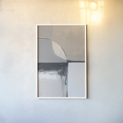 Overlay I Blue by Danhui Nai. shown as a paper print in a white frame. Available as a archival giclee rolled canvas, fine art paper, or poster print. SKU 77353h.