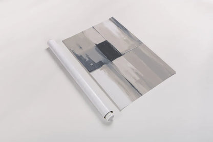 Overlay II Blue by Danhui Nai. shown as a rolled paper print. Available as archival giclee rolled canvas, fine art paper, or poster print. SKU 77354h.