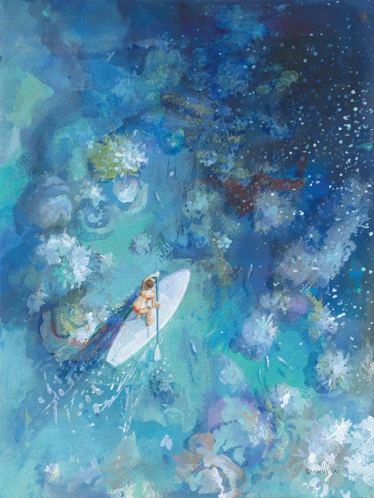 Paddle Board Exploring I by Danhui Nai