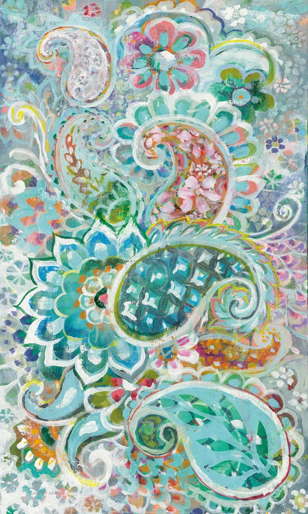 Paisley Flowers by Danhui Nai