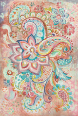 Paisley Galore by Danhui Nai. SKU 55649h. Archival Giclee Fine art print for wall decor.
