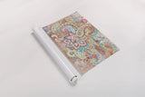 Paisley Galore by Danhui Nai. shown as a rolled paper print. Available as archival giclee rolled canvas, fine art paper, or poster print. SKU 55649h.
