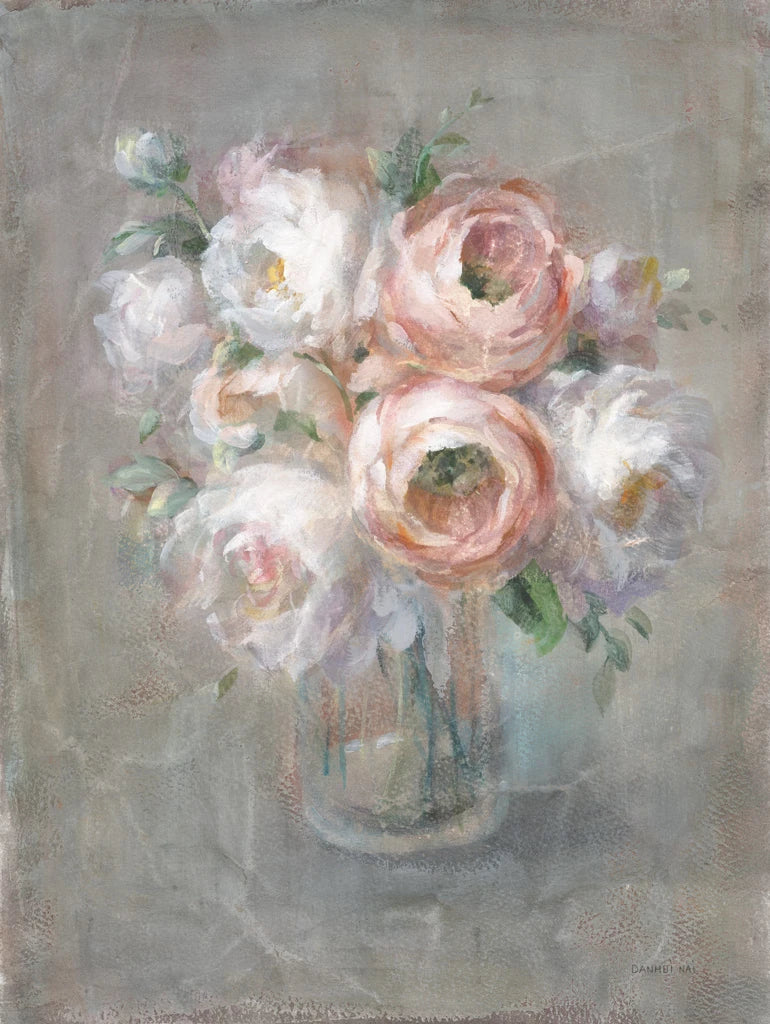Pale Summer Blooms I by Danhui Nai