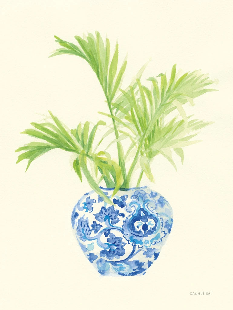 Palm Chinoiserie II by Danhui Nai
