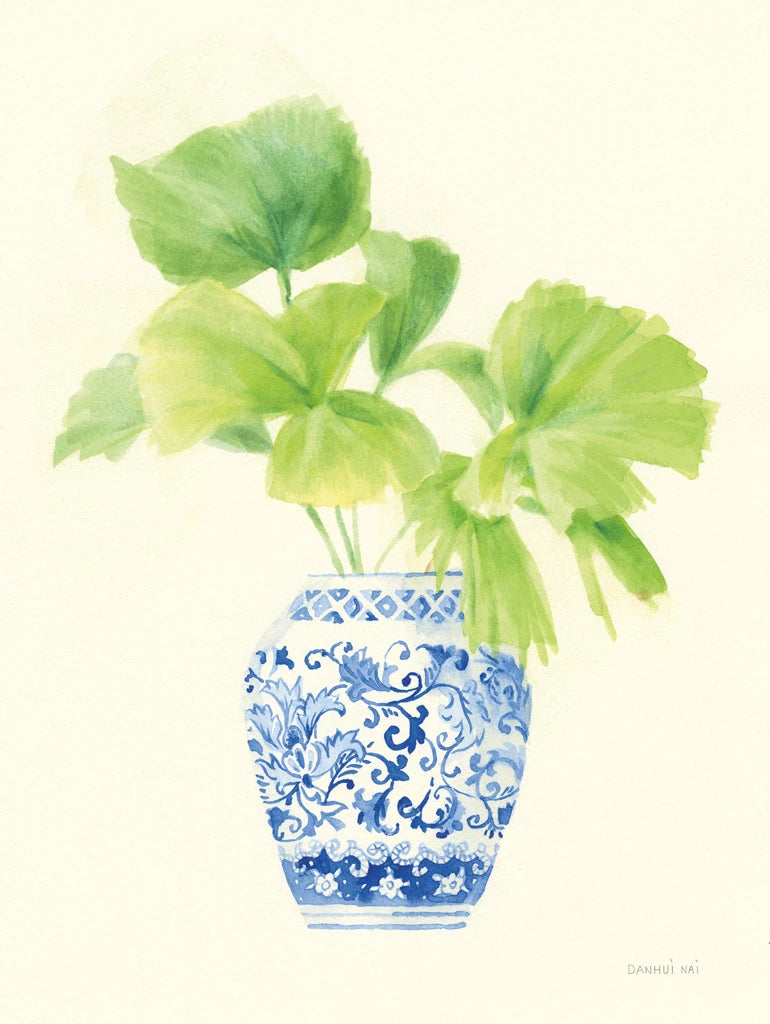 Palm Chinoiserie IV by Danhui Nai