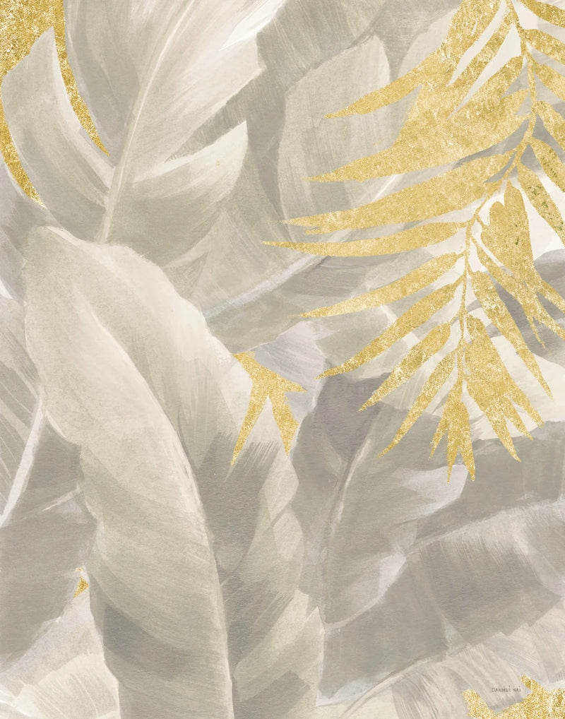 Palm of the Tropics II Neutral Gold by Danhui Nai