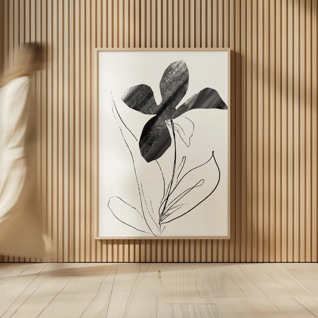 Paradise II by Danhui Nai. shown as over sized large wall art. Available as an archival giclee rolled canvas, fine art paper, or poster print. SKU 85194h.