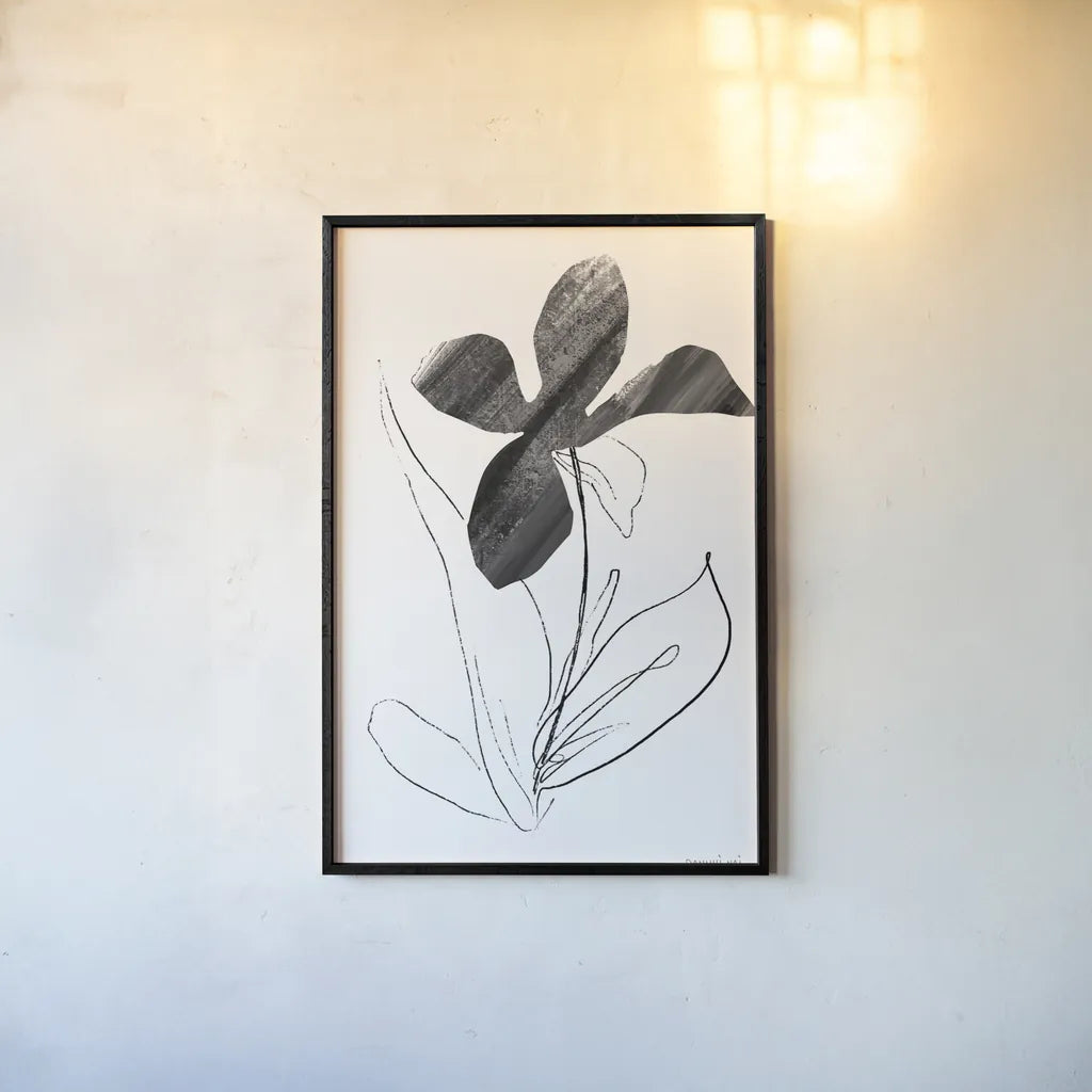 Paradise II by Danhui Nai. shown as a paper print in a black flame. Available as a archival giclee rolled canvas, fine art paper, or poster print. SKU 85194h.