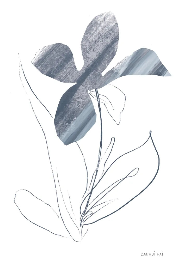 Paradise II Blue by Danhui Nai. SKU 86257h. Archival Giclee Fine art print for wall decor.