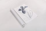 Paradise II Blue by Danhui Nai. shown as a rolled paper print. Available as archival giclee rolled canvas, fine art paper, or poster print. SKU 86257h.