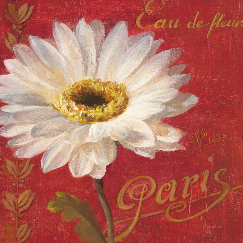 Paris Blossom I by Danhui Nai. SKU 1401a. Archival Giclee Fine art print for wall decor.
