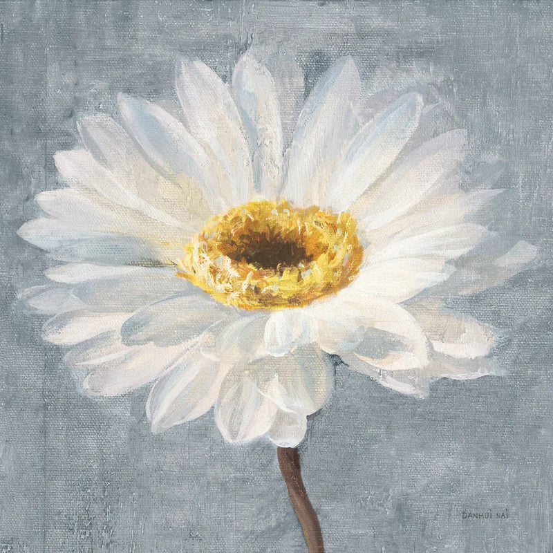 Paris Blossom I Gray by Danhui Nai. SKU 88146a. Archival Giclee Fine art print for wall decor.
