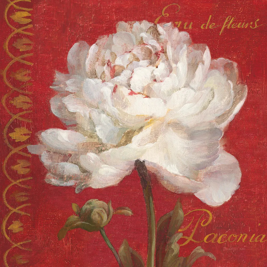 Paris Blossom IV by Danhui Nai. SKU 1404a. Archival Giclee Fine art print for wall decor.