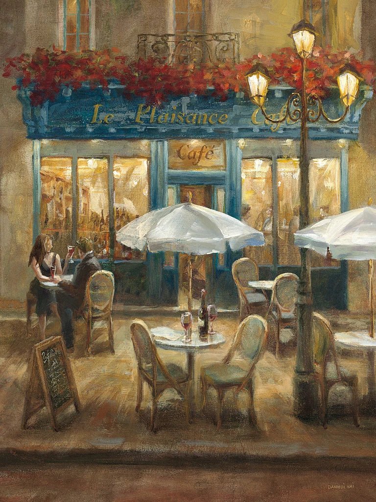 Paris Cafe I Crop by Danhui Nai