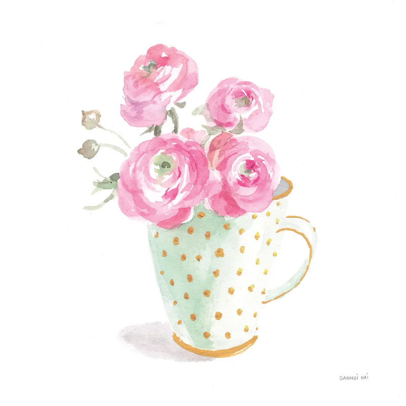 Paris Delight II by Danhui Nai. SKU 70639a. Archival Giclee Fine art print for wall decor.