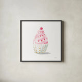 Paris Delight III by Danhui Nai. Shown in a sleek black glass frame for a contemporary gallery look. Available as an archival giclee rolled canvas, fine art paper, or poster print. SKU 70640a.