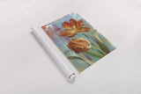 Parrot Tulips II by Danhui Nai. shown as a rolled paper print. Available as archival giclee rolled canvas, fine art paper, or poster print. SKU 19286h.