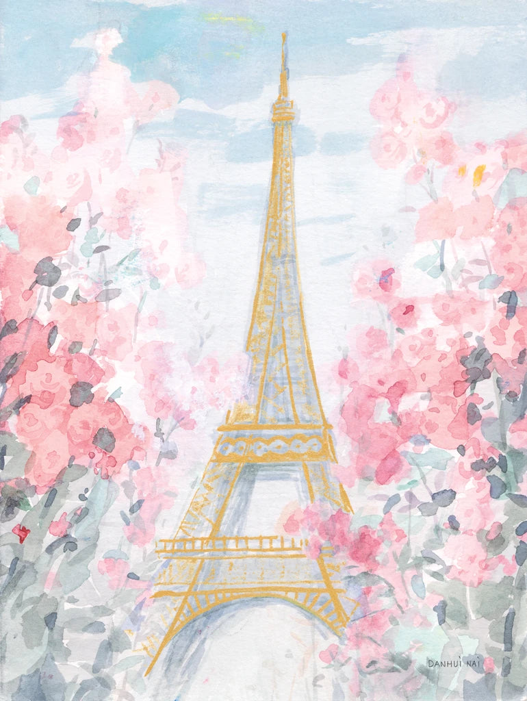 Pastel Paris III by Danhui Nai