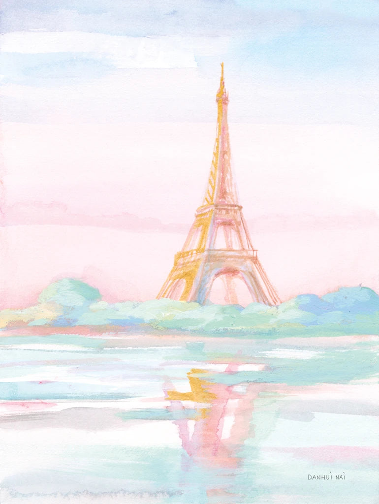 Pastel Paris V by Danhui Nai