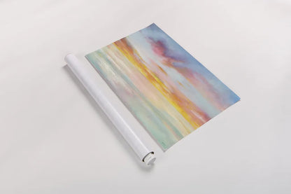 Pastel Sky by Danhui Nai. shown as a rolled paper print. Available as archival giclee rolled canvas, fine art paper, or poster print. SKU 24694i.
