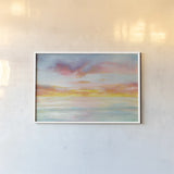 Pastel Sky by Danhui Nai. shown as a paper print in a white frame. Available as a archival giclee rolled canvas, fine art paper, or poster print. SKU 24694i.