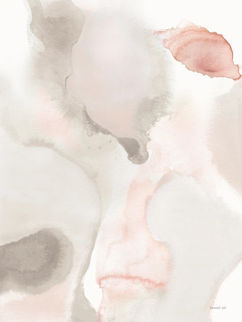 Pastel and Neutral Abstract I by Danhui Nai