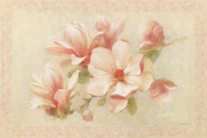 Pink Magnolia by Danhui Nai. SKU 5243i. Archival Giclee Fine art print for wall decor.