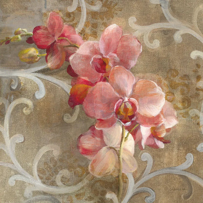 Pink Orchid by Danhui Nai. SKU 93199a. Archival Giclee Fine art print for wall decor.