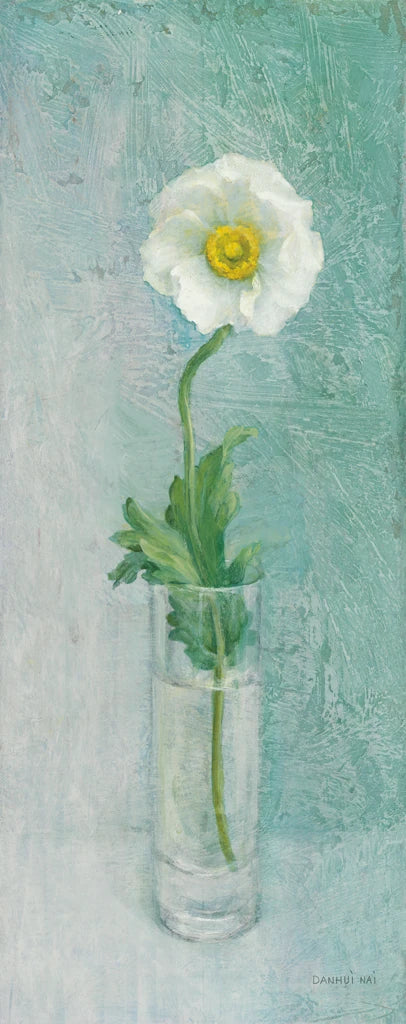 Poppy on Blue by Danhui Nai