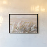 Prairie Grasses by Danhui Nai. shown as a paper print in a black flame. Available as a archival giclee rolled canvas, fine art paper, or poster print. SKU 70642i.