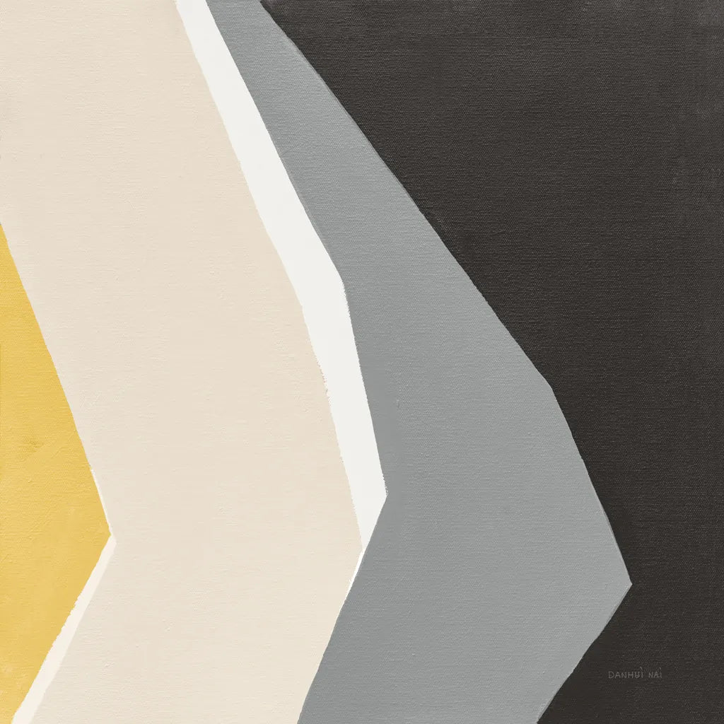 Prismatic Yellow by Danhui Nai. SKU 88105a. Archival Giclee Fine art print for wall decor.