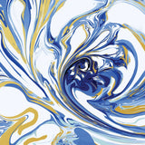 Psychedelic Blue I by Danhui Nai. SKU 84423a. Archival Giclee Fine art print for wall decor.