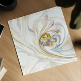 Psychedelic Neutral I by Danhui Nai. Shown as a detailed flat fine art print, highlighting archival giclee quality. Available as an archival giclee rolled canvas, fine art paper, or poster print. SKU 84426a.