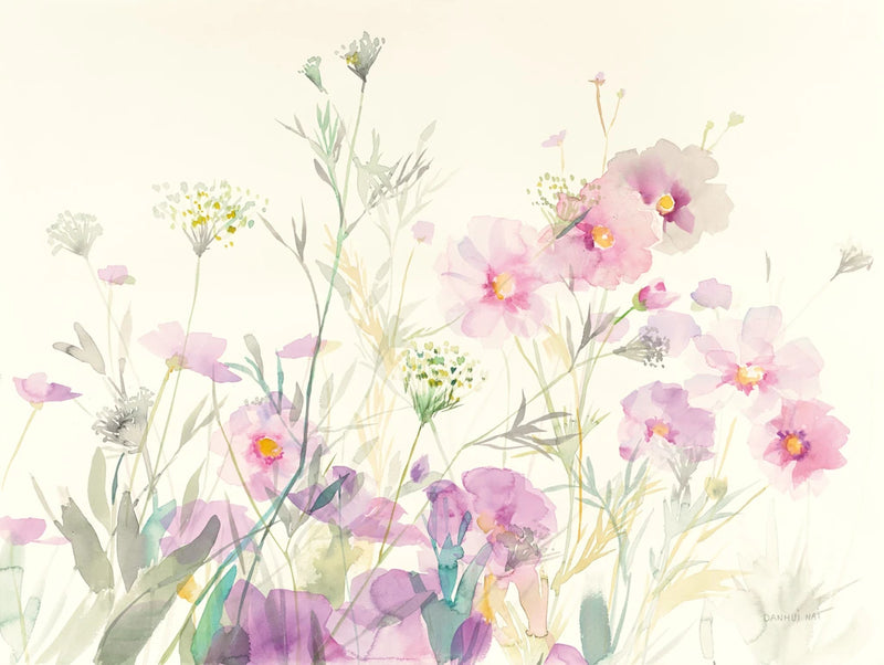 Queen Annes Lace and Cosmos by Danhui Nai