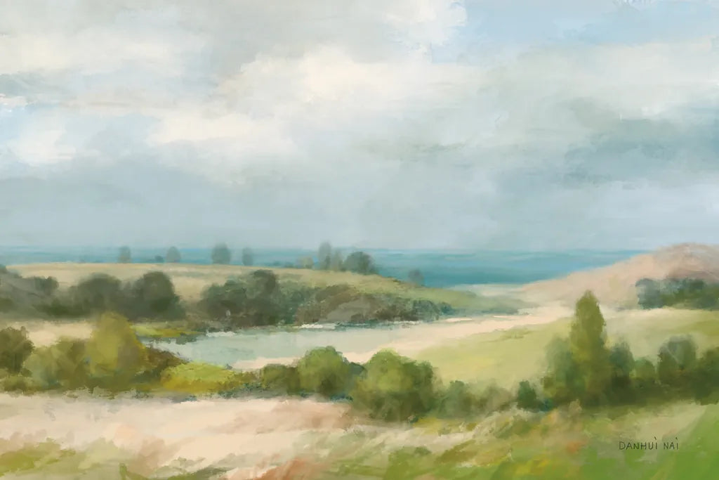 Quiet Coast by Danhui Nai. SKU 100602i. Archival Giclee Fine art print for wall decor.