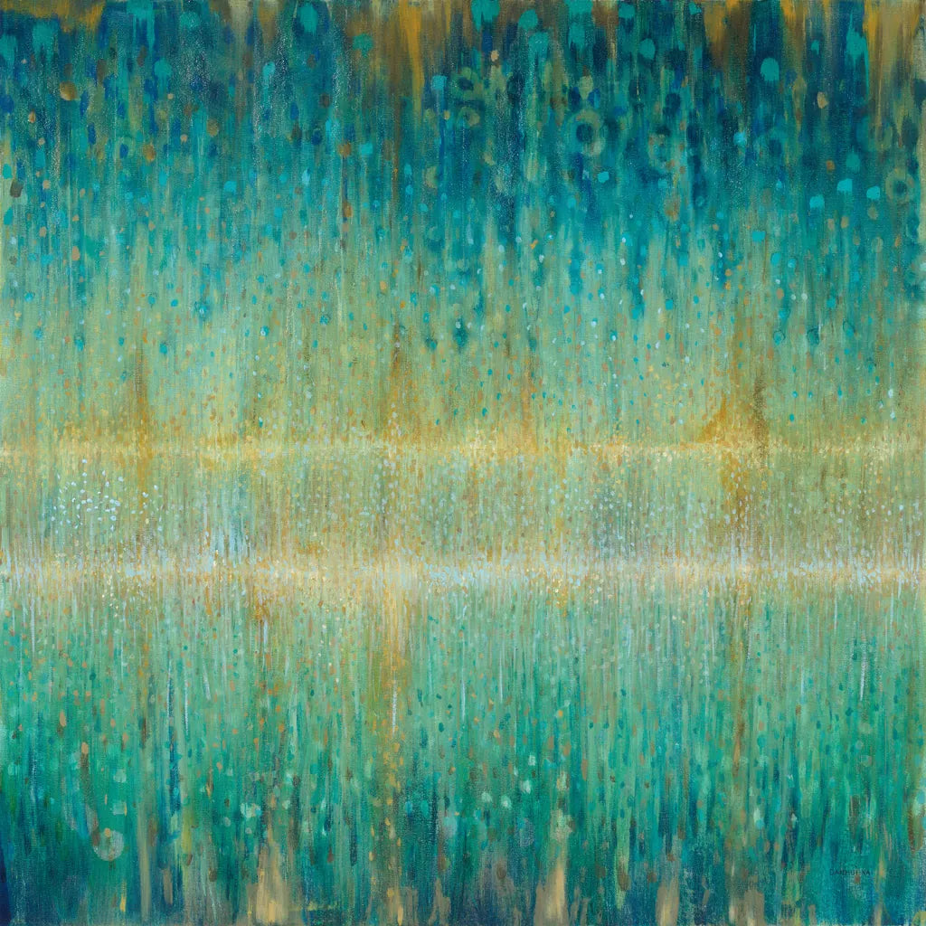 Rain Abstract I by Danhui Nai. SKU 23845a. Archival Giclee Fine art print for wall decor.