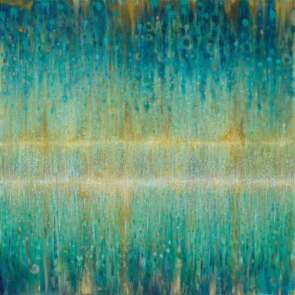 Rain Abstract I by Danhui Nai. SKU 23845a. Archival Giclee Fine art print for wall decor.