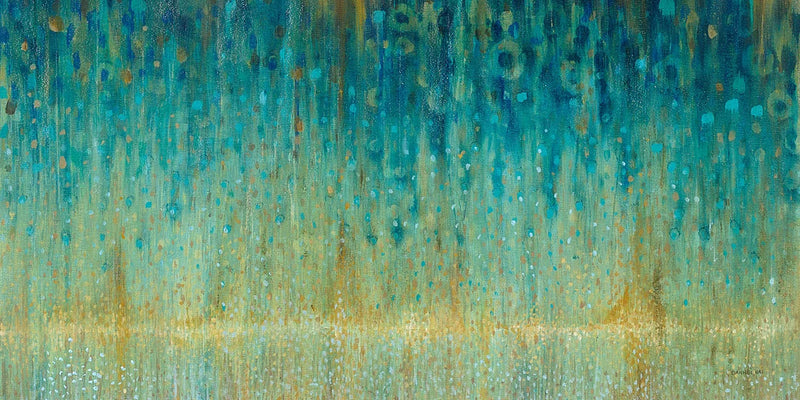 Rain Abstract I Panel by Danhui Nai