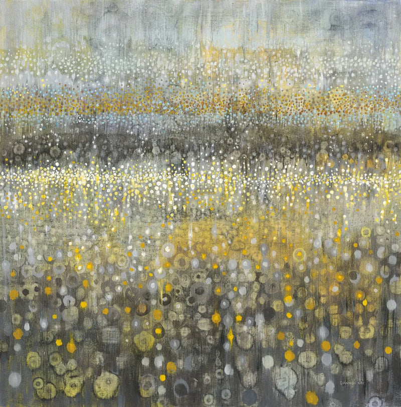 Rain Abstract II by Danhui Nai. SKU 23846a. Archival Giclee Fine art print for wall decor.