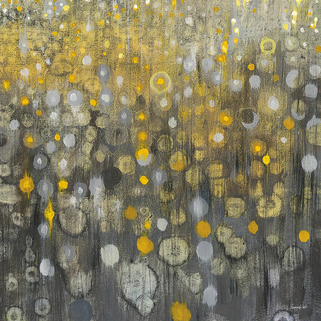 Rain Abstract VI by Danhui Nai. SKU 25801a. Archival Giclee Fine art print for wall decor.