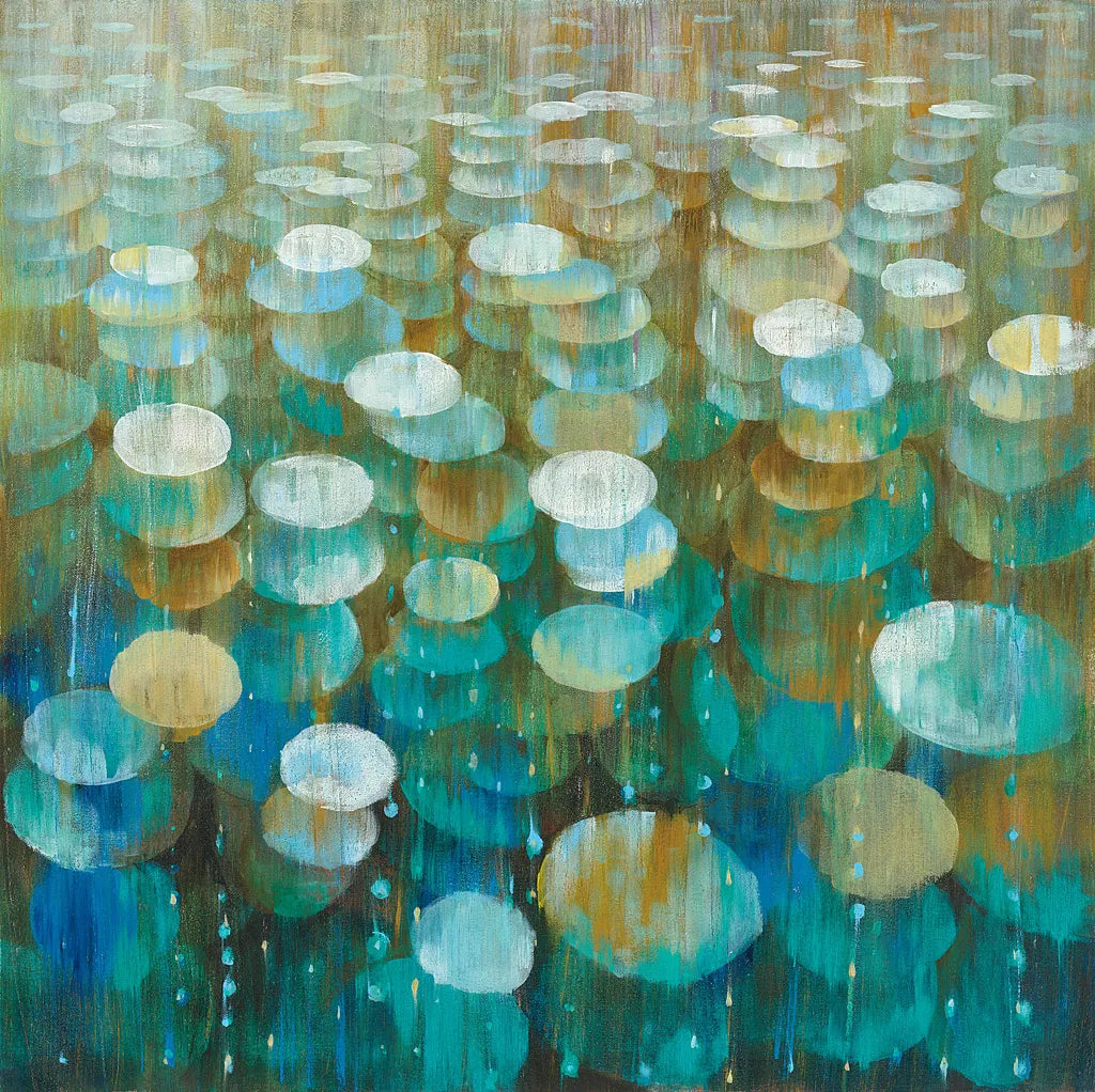 Rain Drops by Danhui Nai. SKU 23843a. Archival Giclee Fine art print for wall decor.