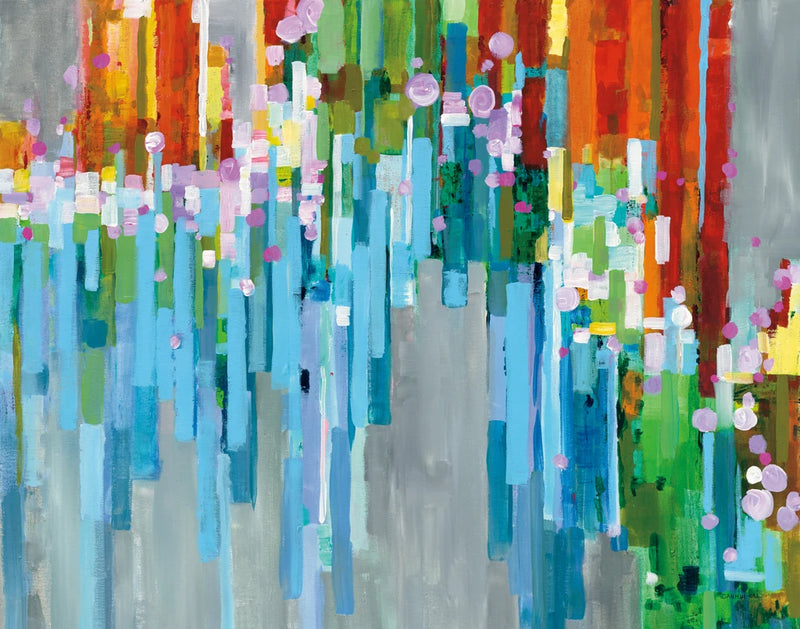 Rainbow of Stripes Crop by Danhui Nai
