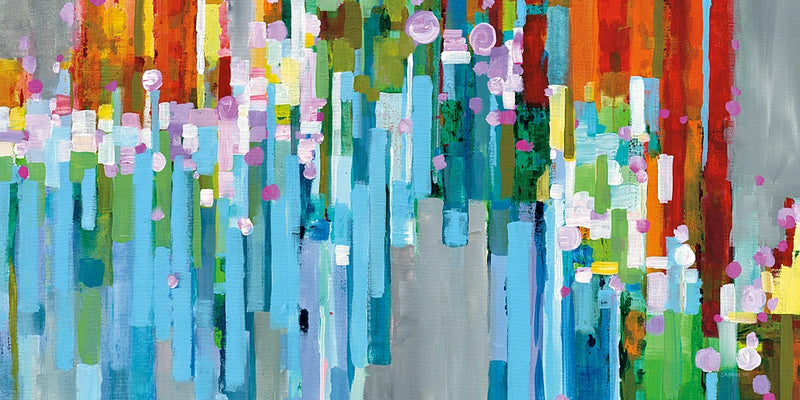 Rainbow of Stripes Crop by Danhui Nai