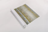 Rains Over the Lake Yellow Gray Crop by Danhui Nai. shown as a rolled paper print. Available as archival giclee rolled canvas, fine art paper, or poster print. SKU 56018i.