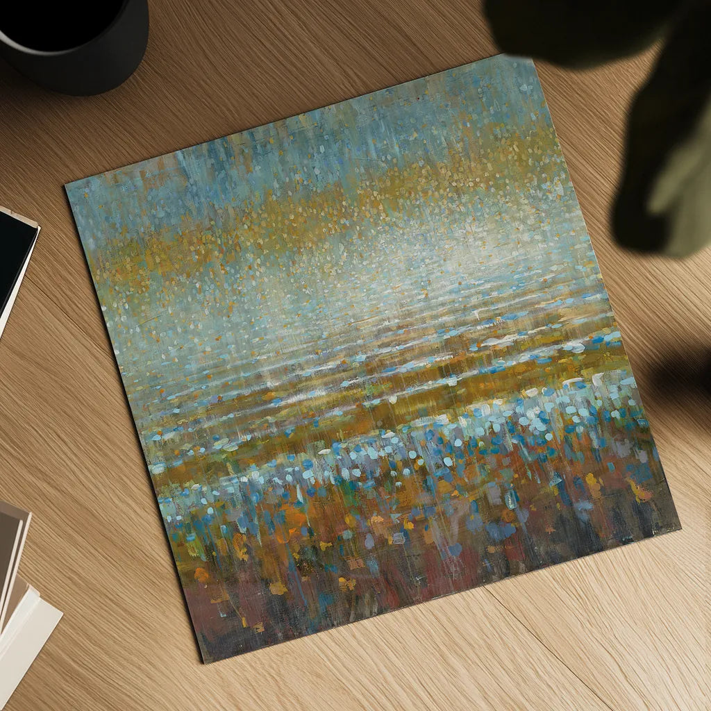 Rains over the Lake by Danhui Nai. Shown as a detailed flat fine art print, highlighting archival giclee quality. Available as an archival giclee rolled canvas, fine art paper, or poster print. SKU 23300a.