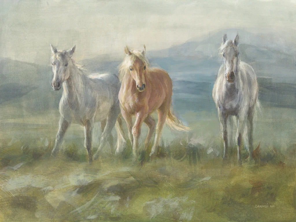 Rangeland Horses by Danhui Nai