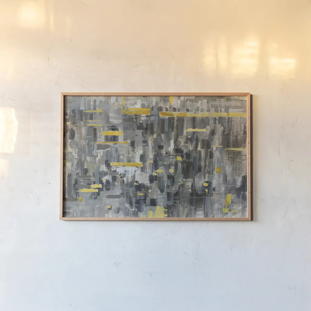 Reflections Crop by Danhui Nai. shown as a paper print in a natural frame. Available as a archival giclee rolled canvas, fine art paper, or poster print. SKU 28664i.