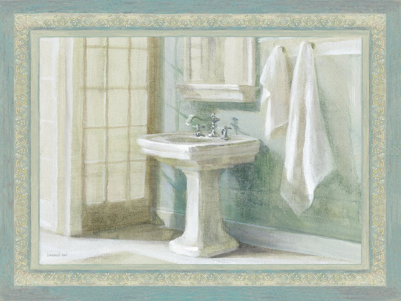 Refreshing Bath I with Border by Danhui Nai