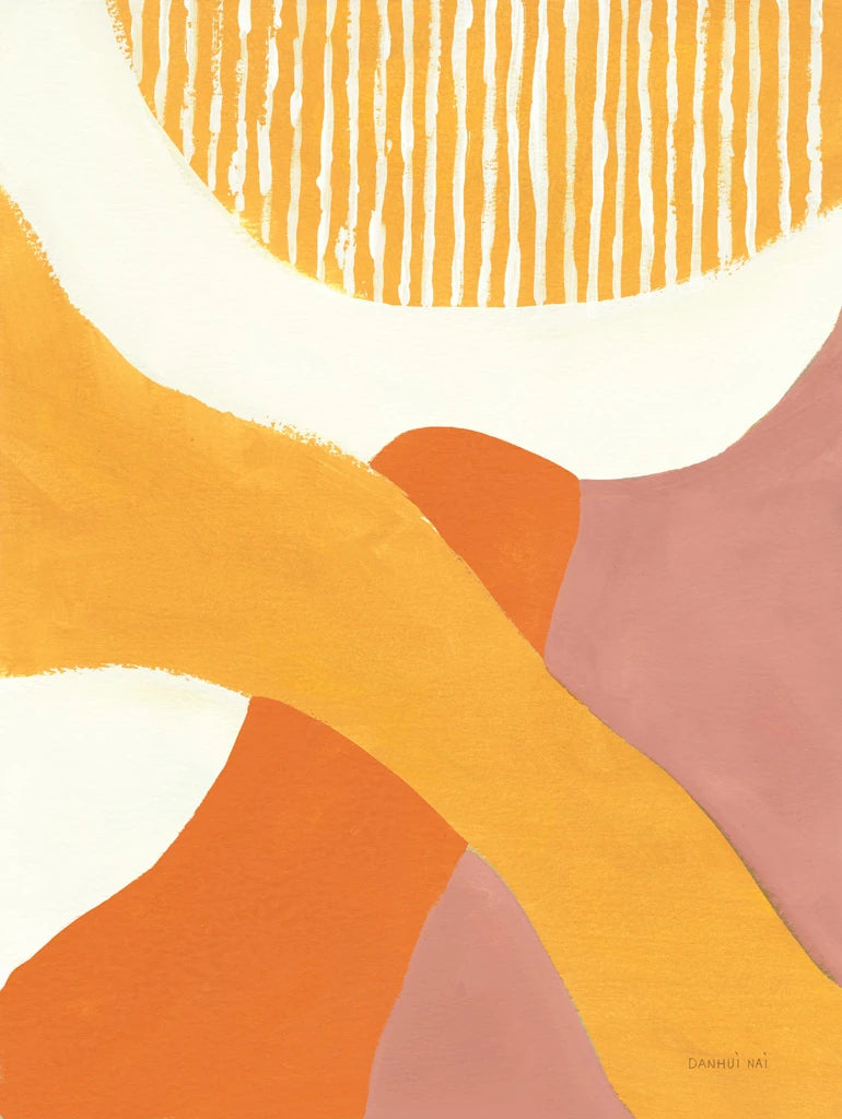 Retro Abstract VI Bright by Danhui Nai